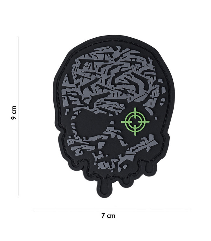 Διακοσμητικό Σήμα 101 INC Patch 3D PVC Target Eye Skull | Sabotage Oddal