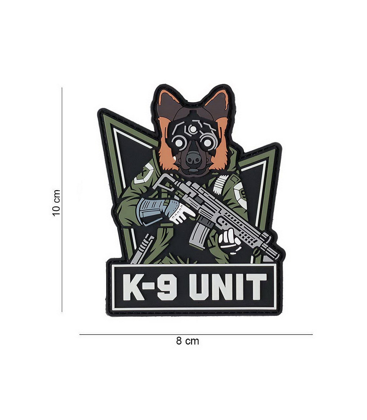 Διακοσμητικό Σήμα 101 INC Patch 3D PVC K-9 Unit Glow in the Dark | Sabotage Oddal