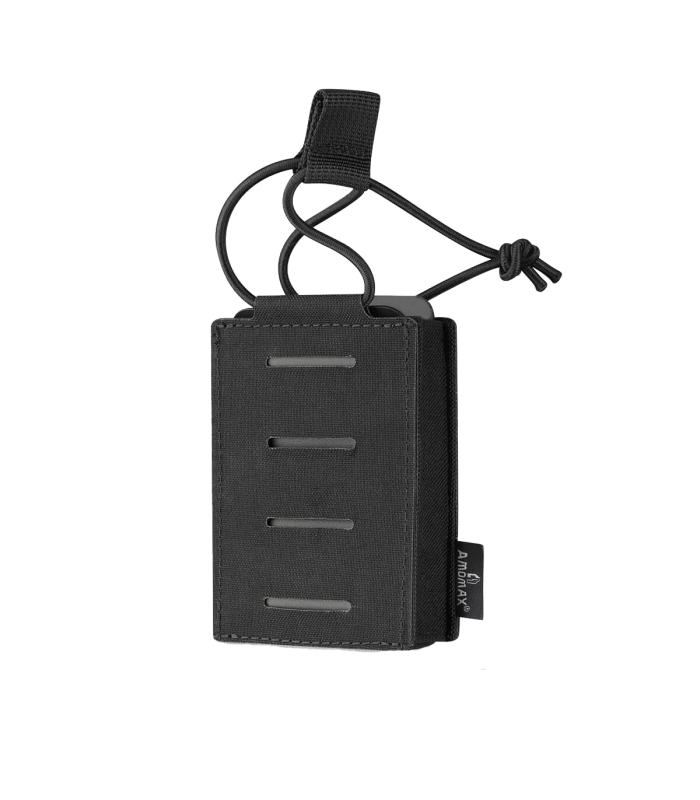 ΘΗΚΗ ΓΕΜΙΣΤΗΡΩΝ AMOMAX, Τυφεκίου, Universal Fabric, Black, Μονή