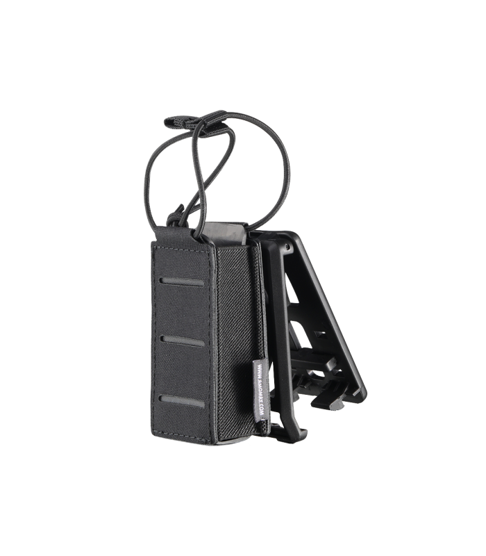 ΘΗΚΗ ΓΕΜΙΣΤΗΡΩΝ AMOMAX, Πιστολίου, Universal Fabric, Black, Μονή