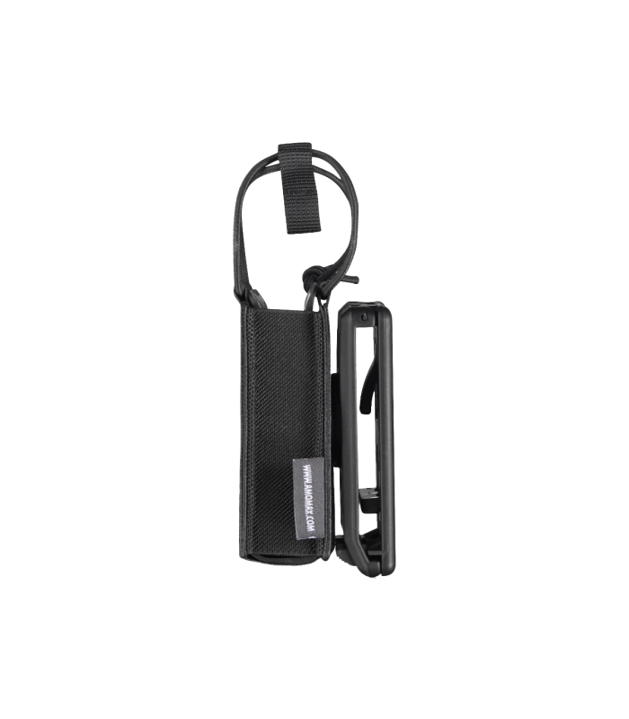 ΘΗΚΗ ΓΕΜΙΣΤΗΡΩΝ AMOMAX, Πιστολίου, Universal Fabric, Black, Μονή