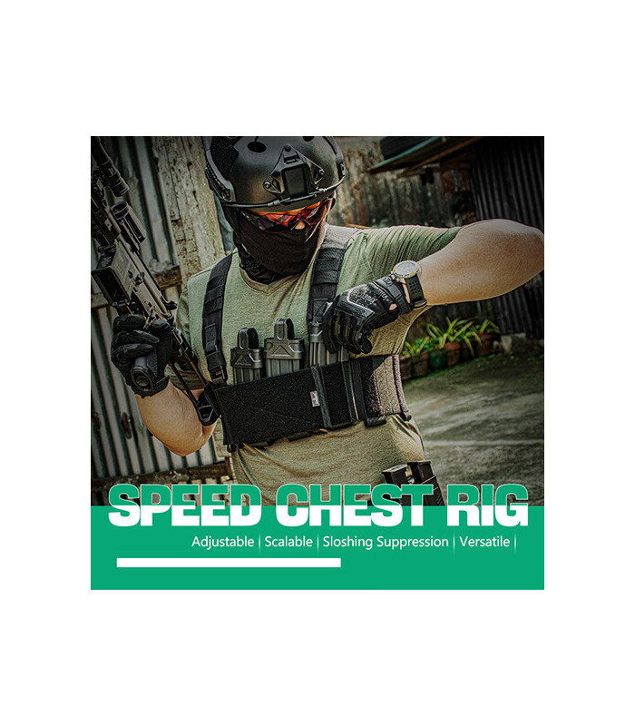 Chest Rig AMOMAX, Black