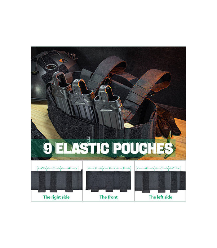 Chest Rig AMOMAX, Black