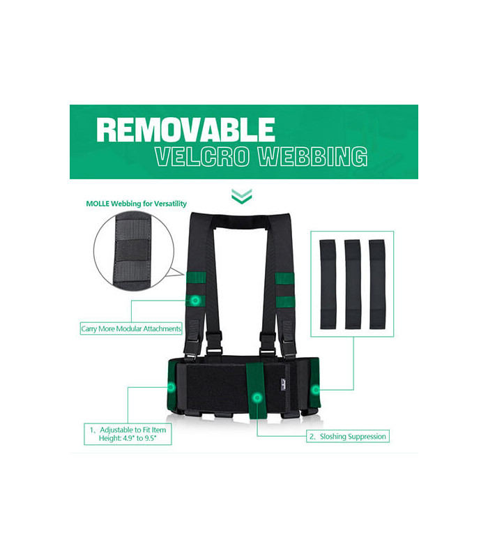 Chest Rig AMOMAX, Black