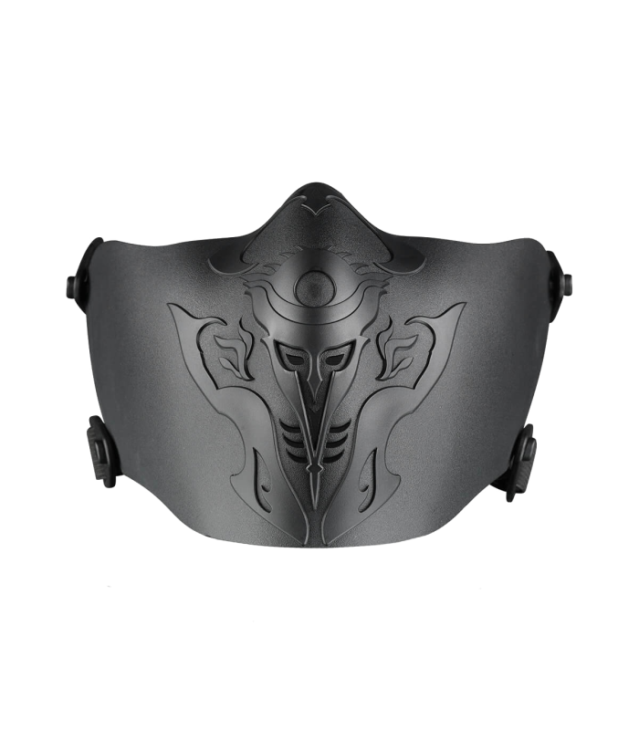 ΜΑΣΚΑ AIRSOFT AMOMAX, Half Face, Black