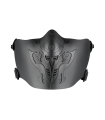 ΜΑΣΚΑ AIRSOFT AMOMAX, Half Face, Black