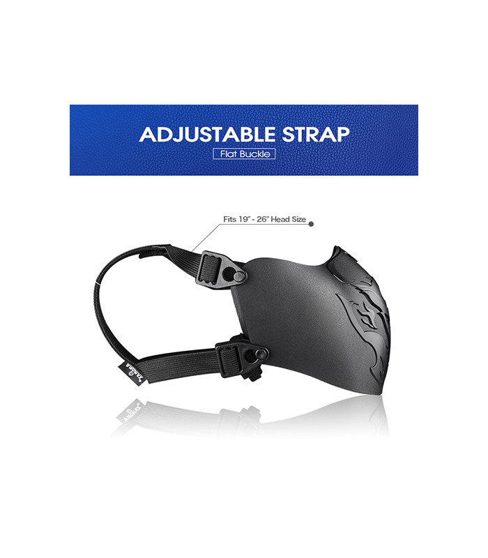 ΜΑΣΚΑ AIRSOFT AMOMAX, Half Face, Black