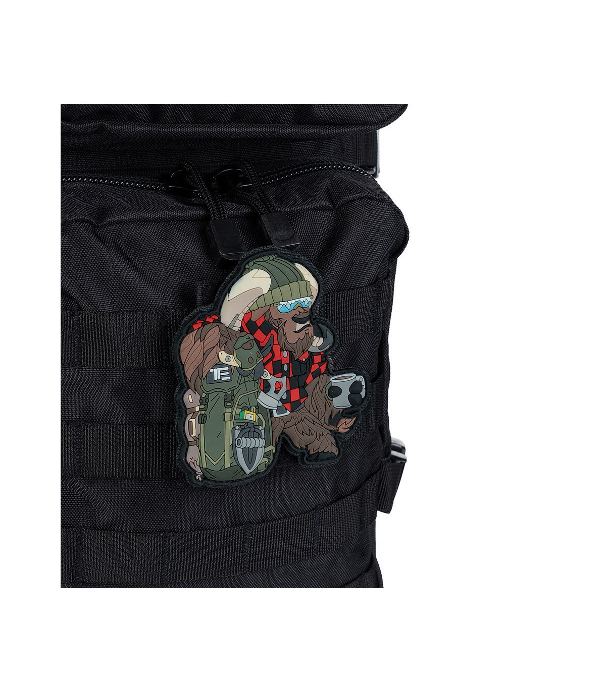 TF-2215 Decorative Patch 3D PVC Bushcraft Ox | Sabotage Oddal