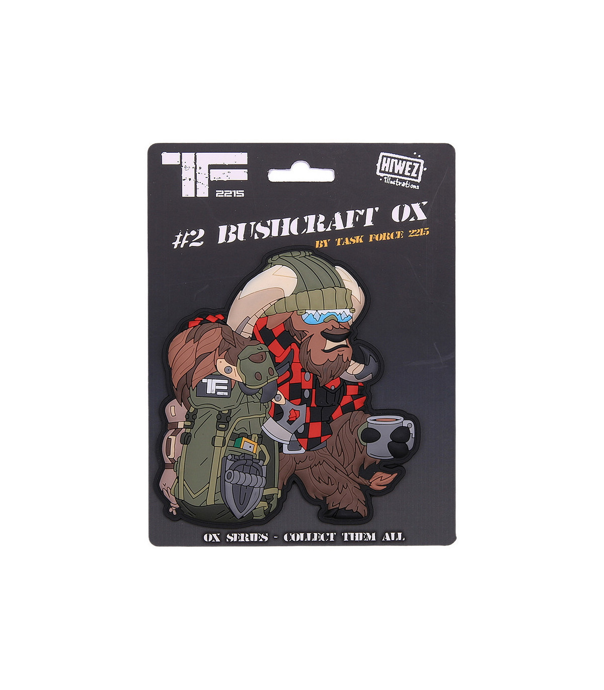 Διακοσμητικό Σήμα TF-2215 Patch 3D PVC Bushcraft Ox | Sabotage Oddal