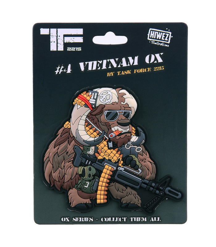 TF-2215 Decorative Patch 3D PVC Vietnam Ox | Sabotage Oddal