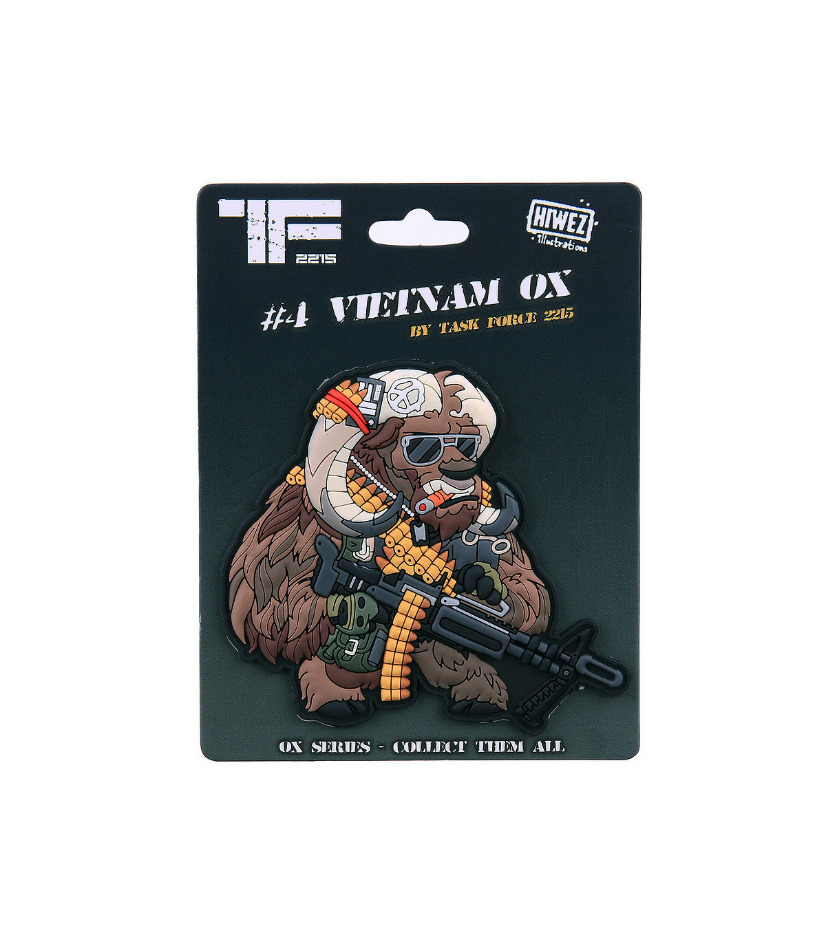 TF-2215 Decorative Patch 3D PVC Vietnam Ox | Sabotage Oddal