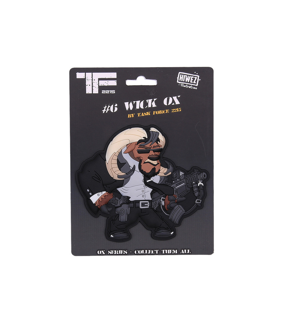 TF-2215 Decorative Patch 3D PVC Wick Ox | Sabotage Oddal