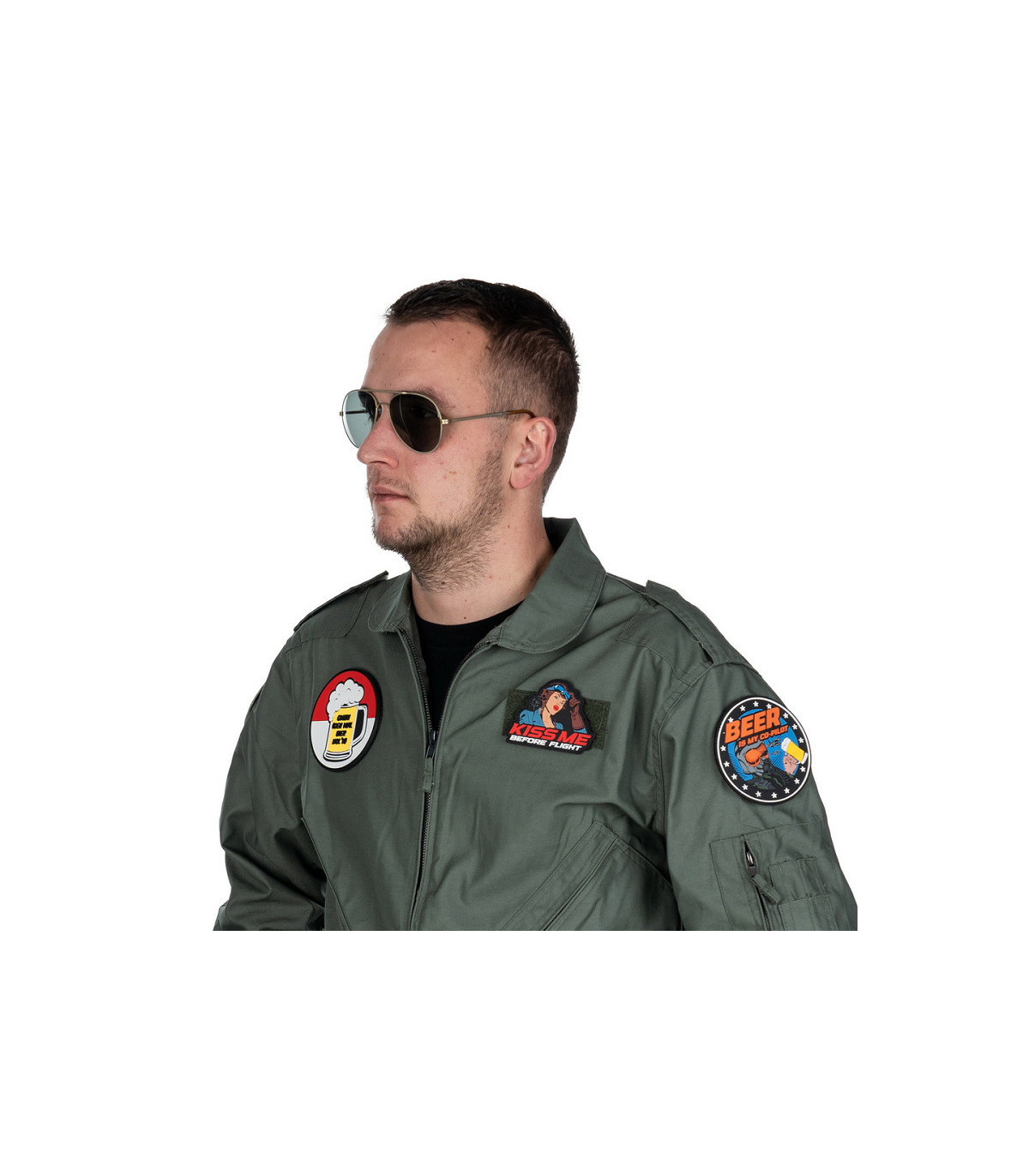 Διακοσμητικό Σήμα 101 INC Patch 3D PVC Beer is my Co-pilot | Sabotage Oddal
