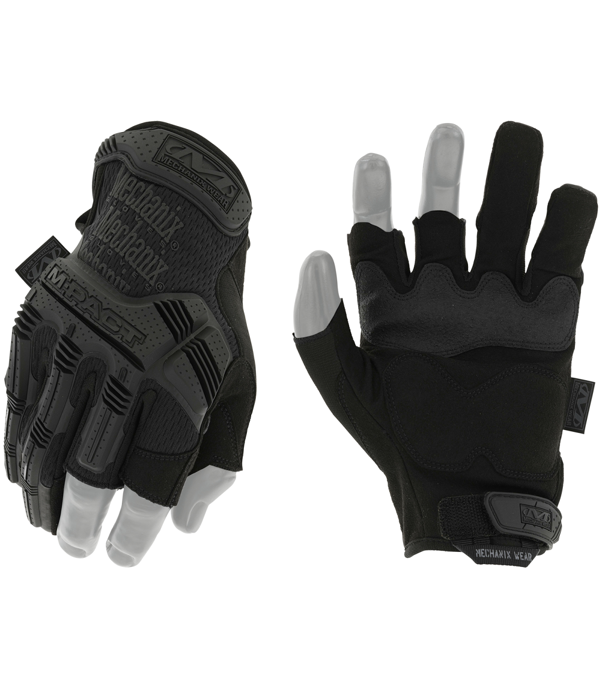 ΓΑΝΤΙΑ MECHANIX, M-Pact, Κοφτά σε 3 Δάχτυλα, size Large