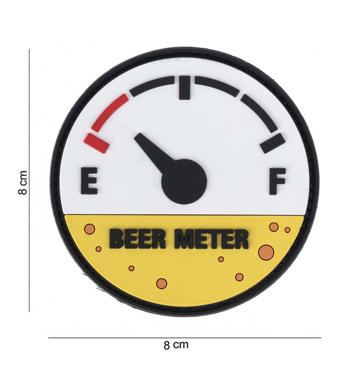 Διακοσμητικό Σήμα 101 INC Patch 3D PVC Beer Meter | Sabotage Oddal
