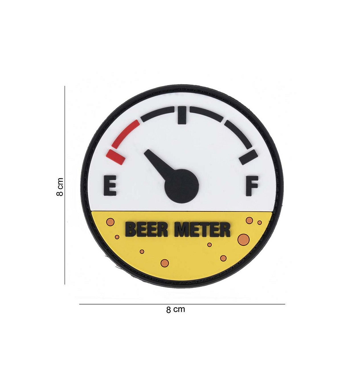 101 INC Decorative Patch 3D PVC Beer Meter | Sabotage Oddal