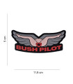 101 INC DECORATIVE PATCH 3D PVC BUSH PILOT