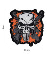 ΔΙΑΚΟΣΜΗΤΙΚΟ ΣΗΜΑ 101 INC PATCH 3D PVC PUNISH SKULL CROSSED GUNS