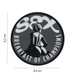 101 INC DECORATIVE PATCH 3D PVC SEX-BREAKFAST OF CHAMPIONS