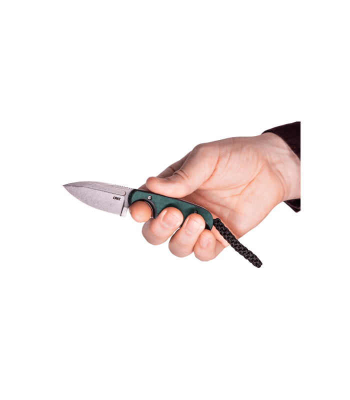 Μαχαίρι CRKT Minimalist® Spear Point Green Black