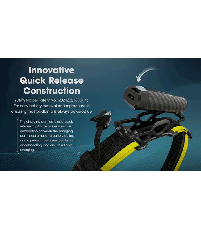 Carbon Battery™ 6K HeadLamp Runtime Kit