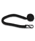 ΜΠΡΕΛΟΚ PARACORD Albainox, Monkey Fist, 31cm -Black