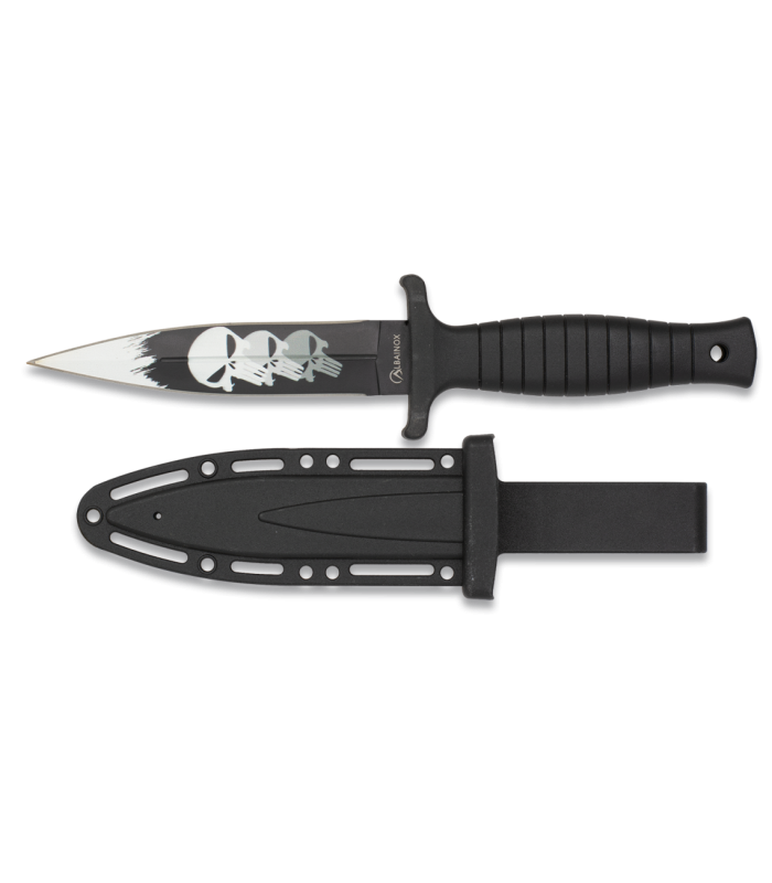 ΜΑΧΑΙΡΙ ALBAINOX 3D Skulls boot knife, Λάμα 12cm, 32617