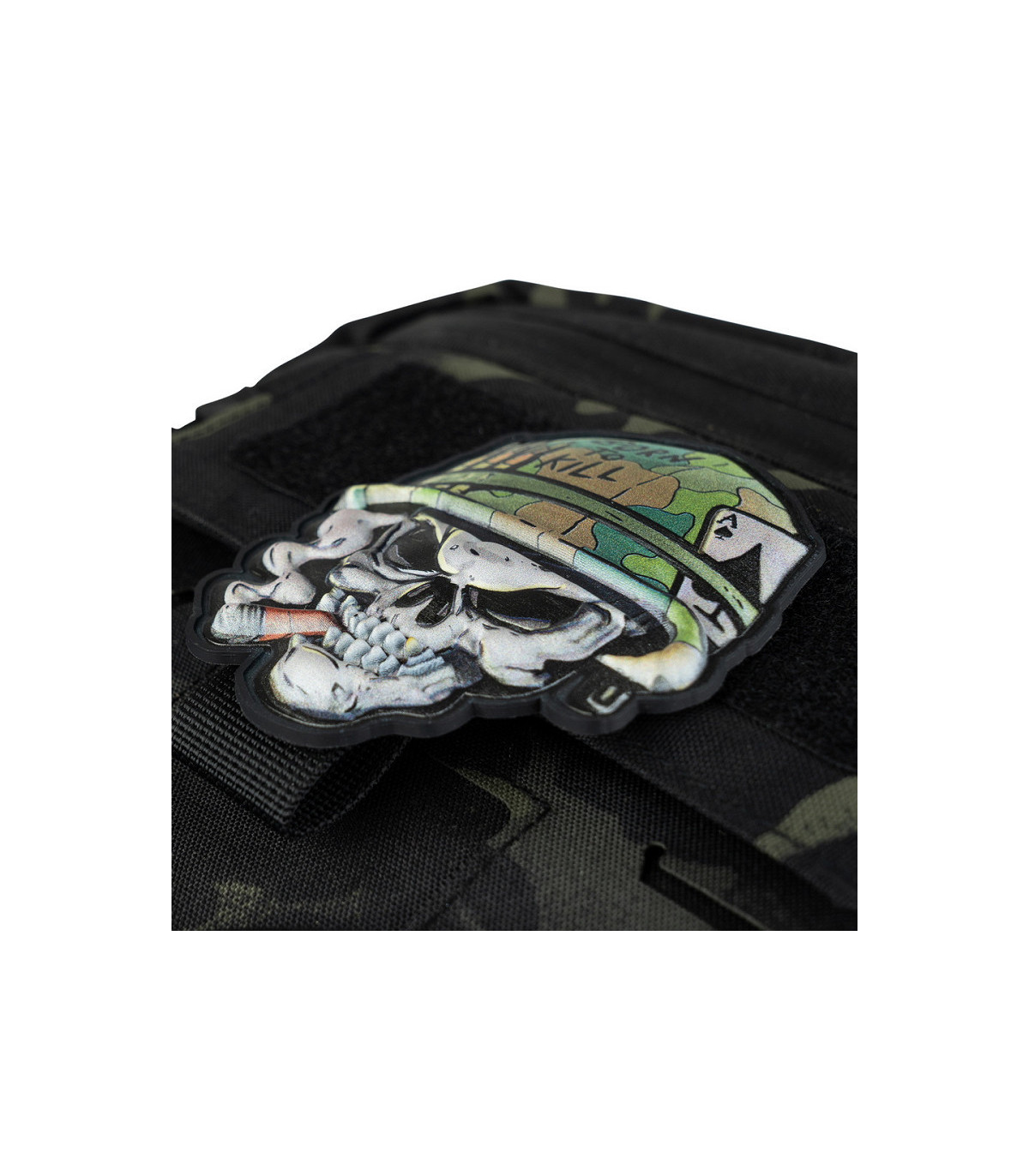 Διακοσμητικό Σήμα 101 INC Patch 3D UV Skull Vietnam Ace | Sabotage Oddal