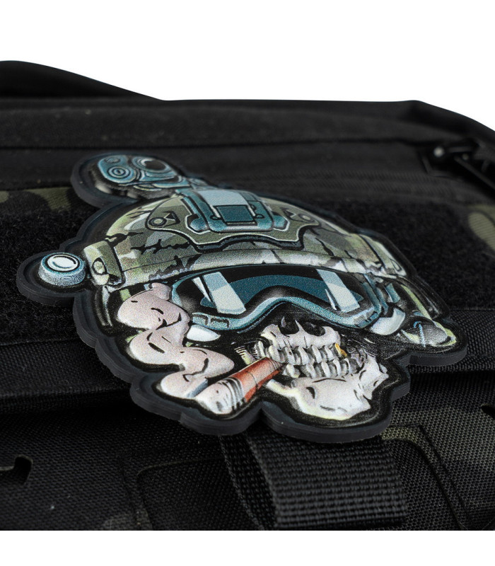 Διακοσμητικό Σήμα 101 INC Patch 3D UV Skull Operator | Sabotage Oddal