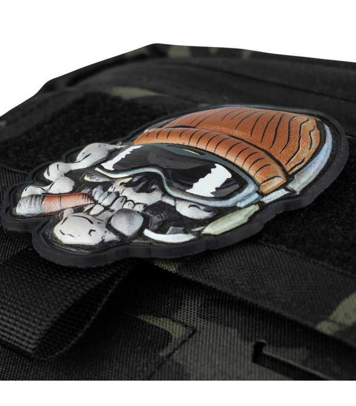 Διακοσμητικό Σήμα 101 INC Patch 3D UV Skull Beanie Warrior | Sabotage Oddal