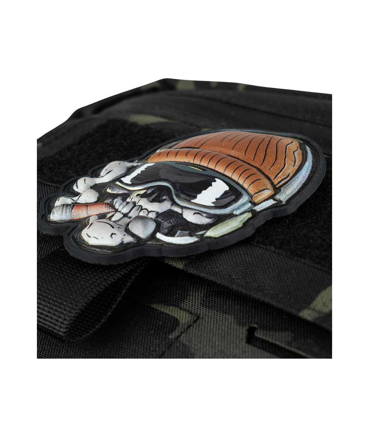 Διακοσμητικό Σήμα 101 INC Patch 3D UV Skull Beanie Warrior | Sabotage Oddal