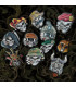 Διακοσμητικό Σήμα 101 INC Patch 3D UV Skull Beanie Warrior | Sabotage Oddal