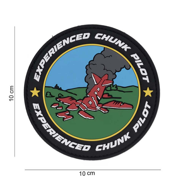 101 INC Decorative Patch 3D PVC Chunk Pilot | Sabotage Oddal