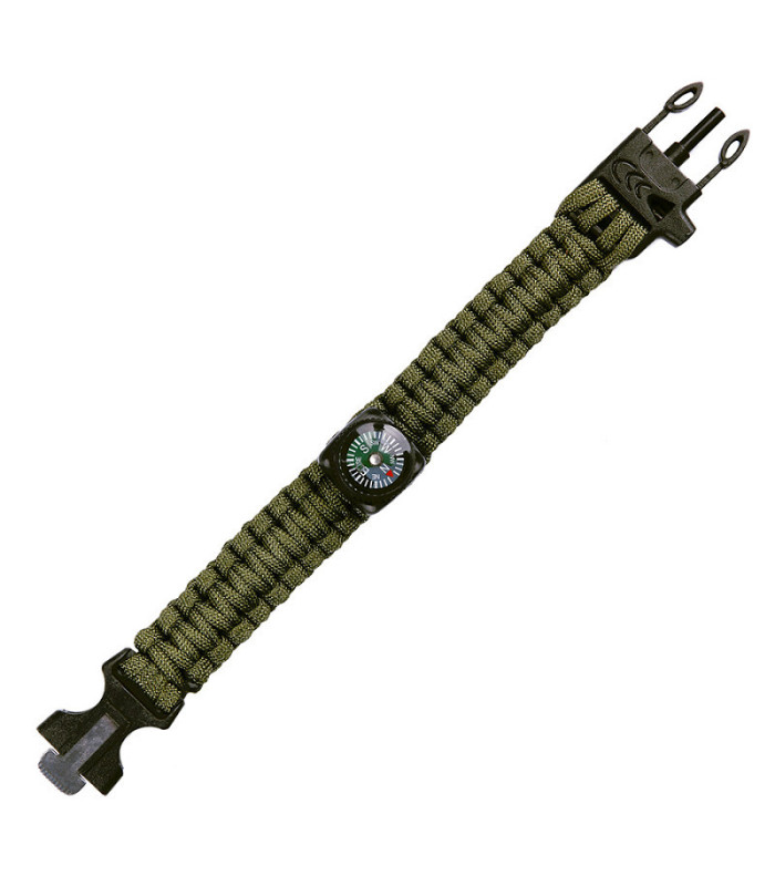 101 INC Paracord Survival Compass | Sabotage Oddal