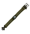 101 INC PARACORD SURVIVAL COMPASS