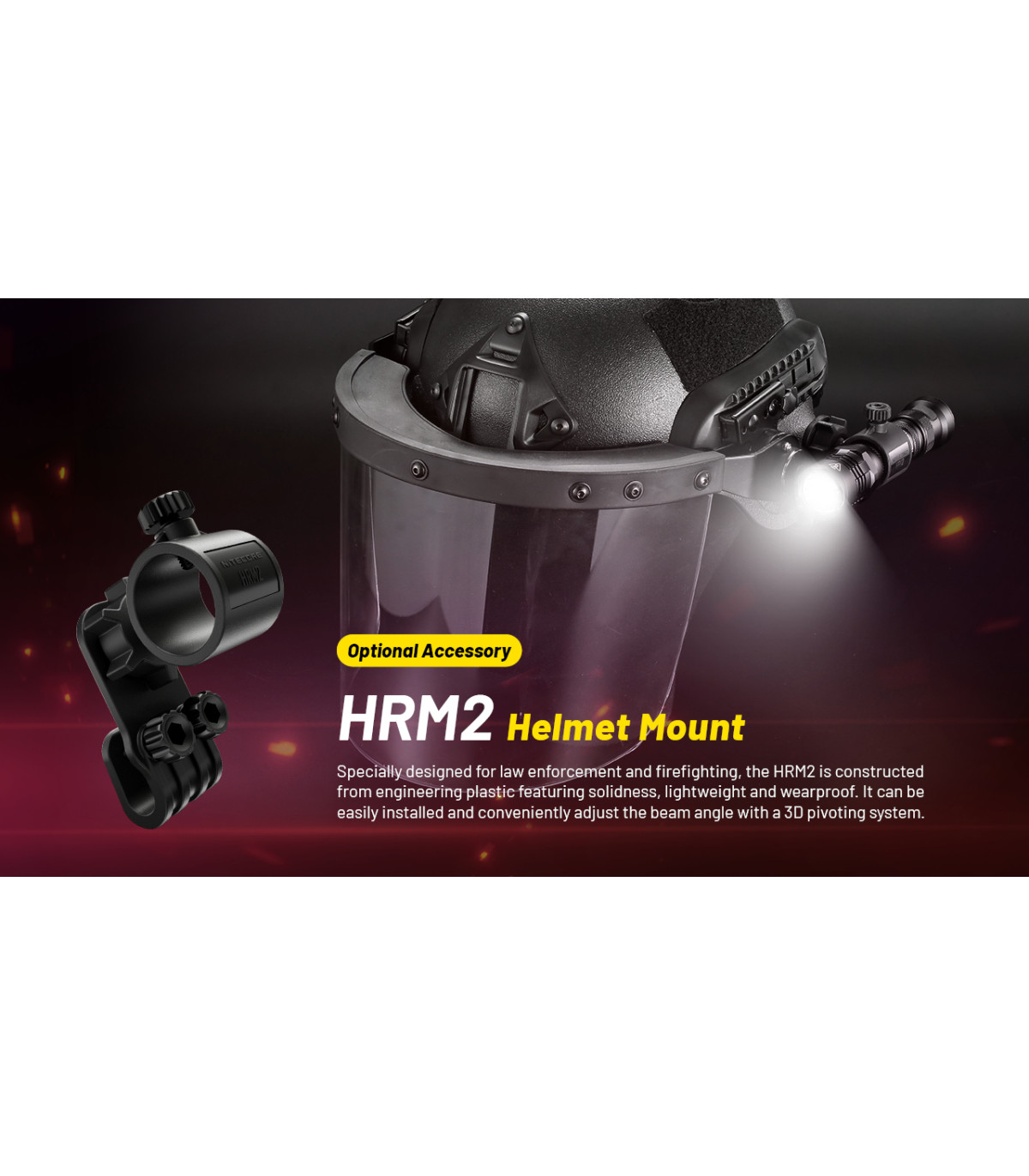 ΦΑΚΟΣ LED NITECORE PRECISE P23i, Tactical, Strobe Ready, 3000lm