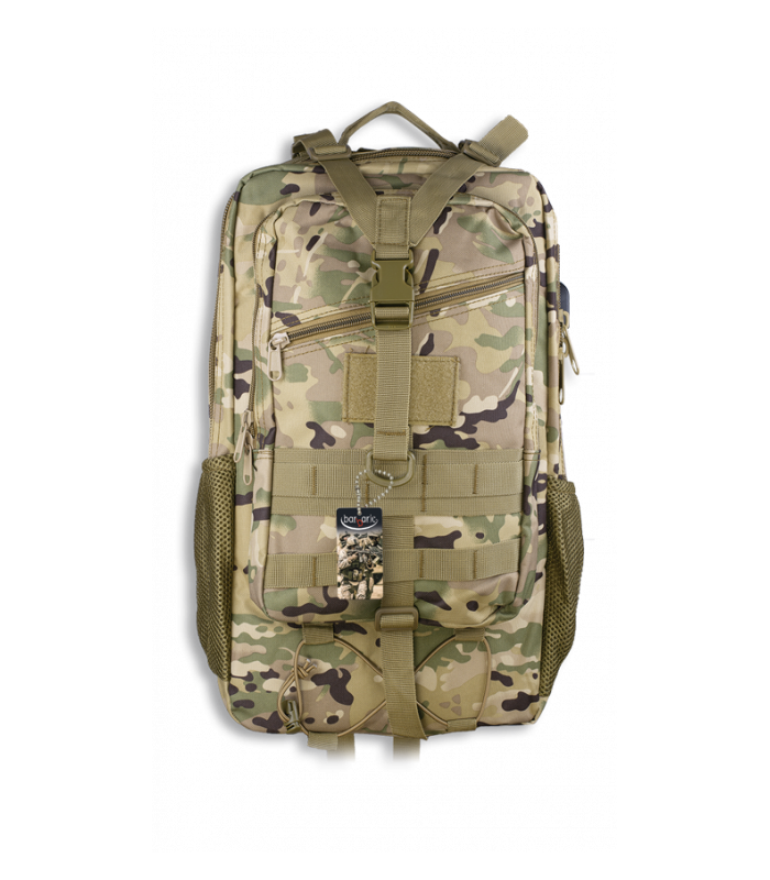 Σακίδιο πλάτης BARBARIC 34906-CP. USB connector. 38LT, 600D, Coyote