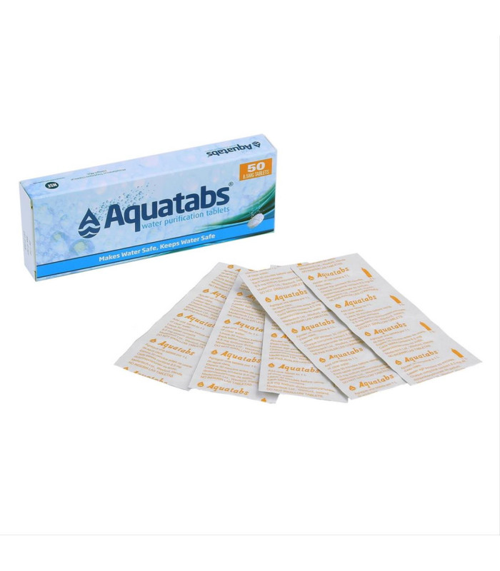 Ταμπλέτες Καθαρισμού Νερού BCB Aquatabs Water Purification Tablets CR216 | Sabotage Oddal