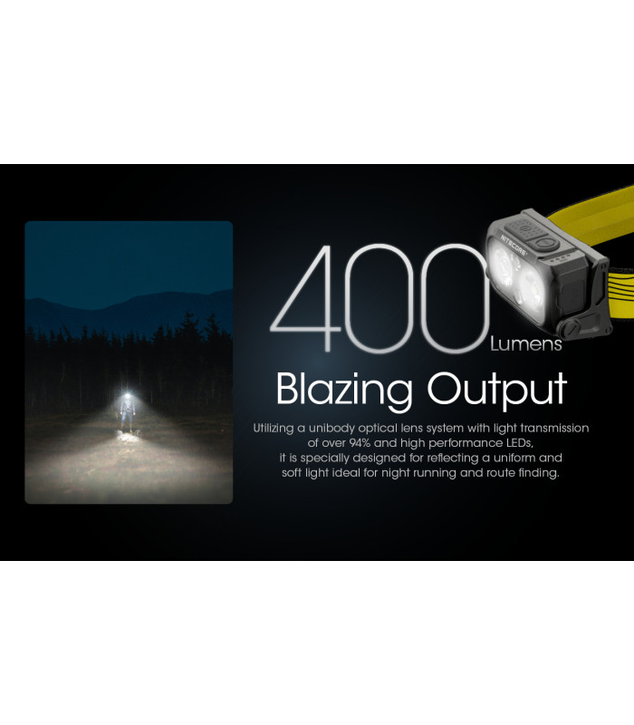 ΦΑΚΟΣ LED NITECORE HEADLAMP NU25 new, Black