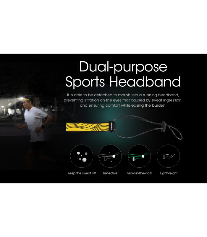 ΦΑΚΟΣ LED NITECORE HEADLAMP NU25 new, Black