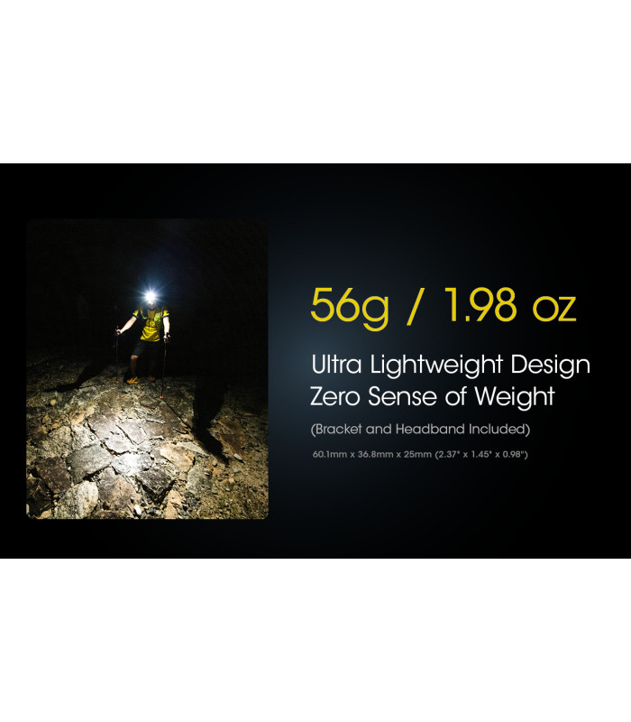 ΦΑΚΟΣ LED NITECORE HEADLAMP NU25 new, Black