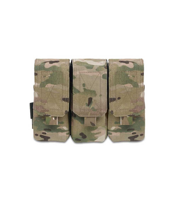 WARRIOR ASSAULT TRIPLE COVERED M4 AMMO POUCH