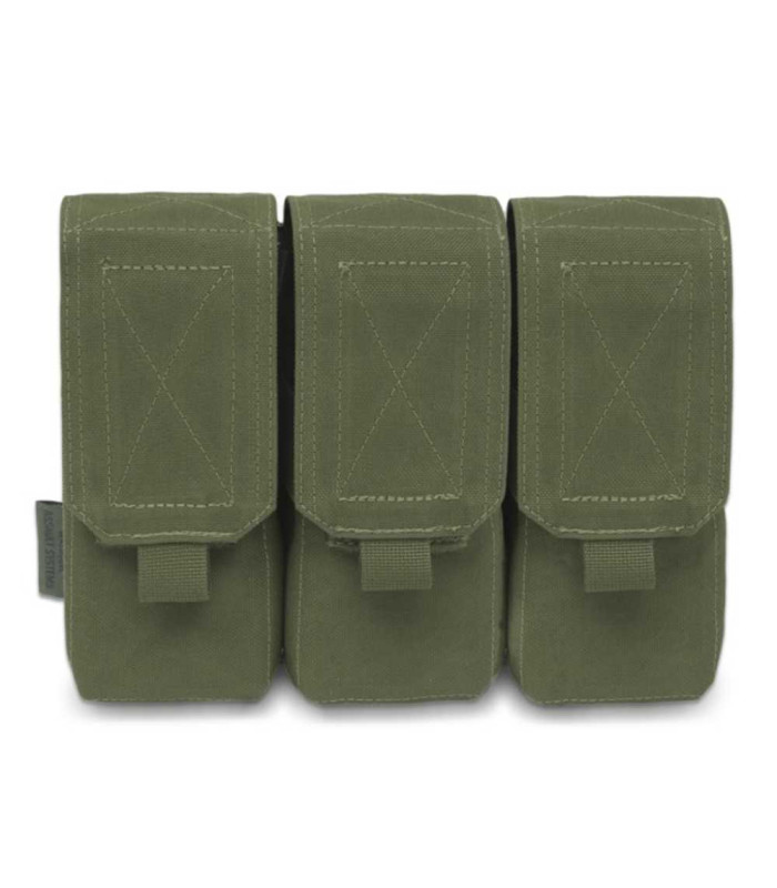 WARRIOR ASSAULT TRIPLE COVERED M4 AMMO POUCH
