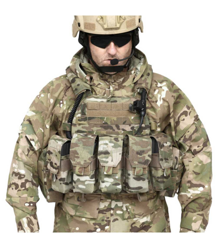 WARRIOR ASSAULT TRIPLE COVERED M4 AMMO POUCH