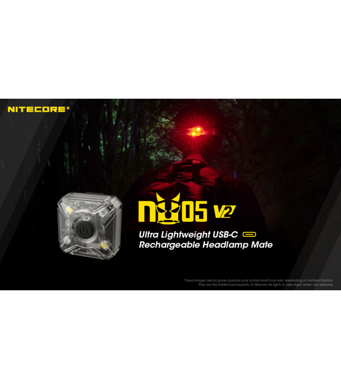 ΦΑΚΟΣ LED NITECORE HEADLAMP NU05V2 ,Kit