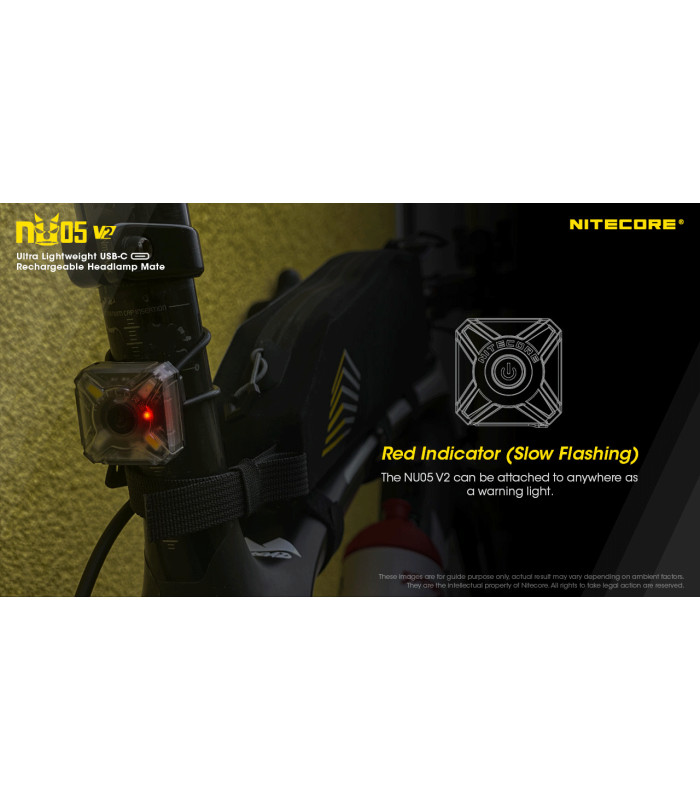 ΦΑΚΟΣ LED NITECORE HEADLAMP NU05V2 ,Kit