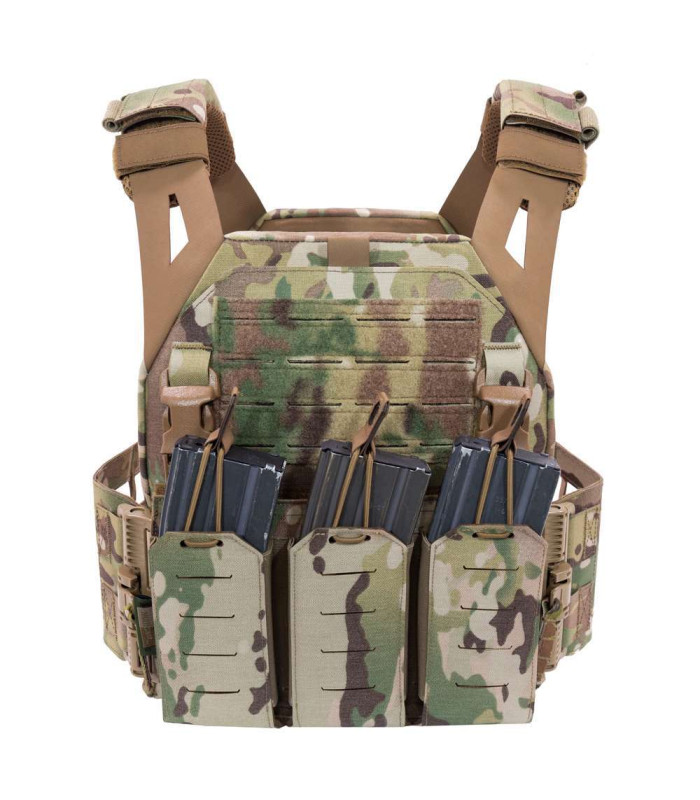 WARRIOR ASSAULT LOW PROFILE CARRIER V2 LASER CUT MK1 MULTICAM