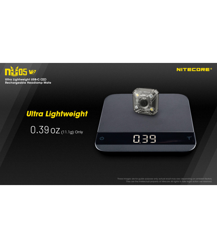 ΦΑΚΟΣ LED NITECORE HEADLAMP NU05V2 ,Kit