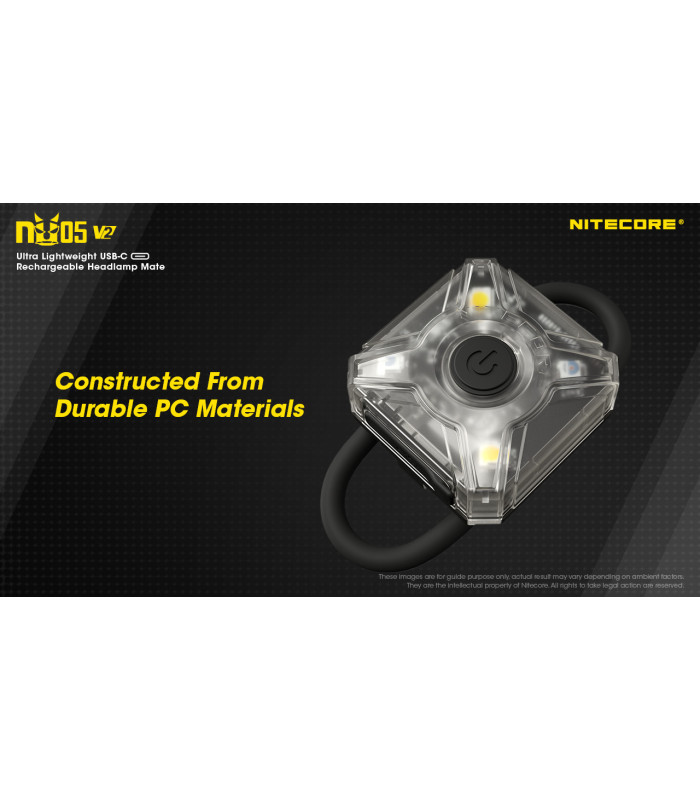 ΦΑΚΟΣ LED NITECORE HEADLAMP NU05V2 ,Kit