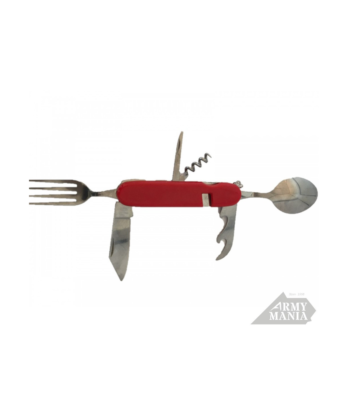 Κουταλοσουγιάς Armymania LB066G Folding Cutlery Tool με Θήκη | Sabotage Oddal